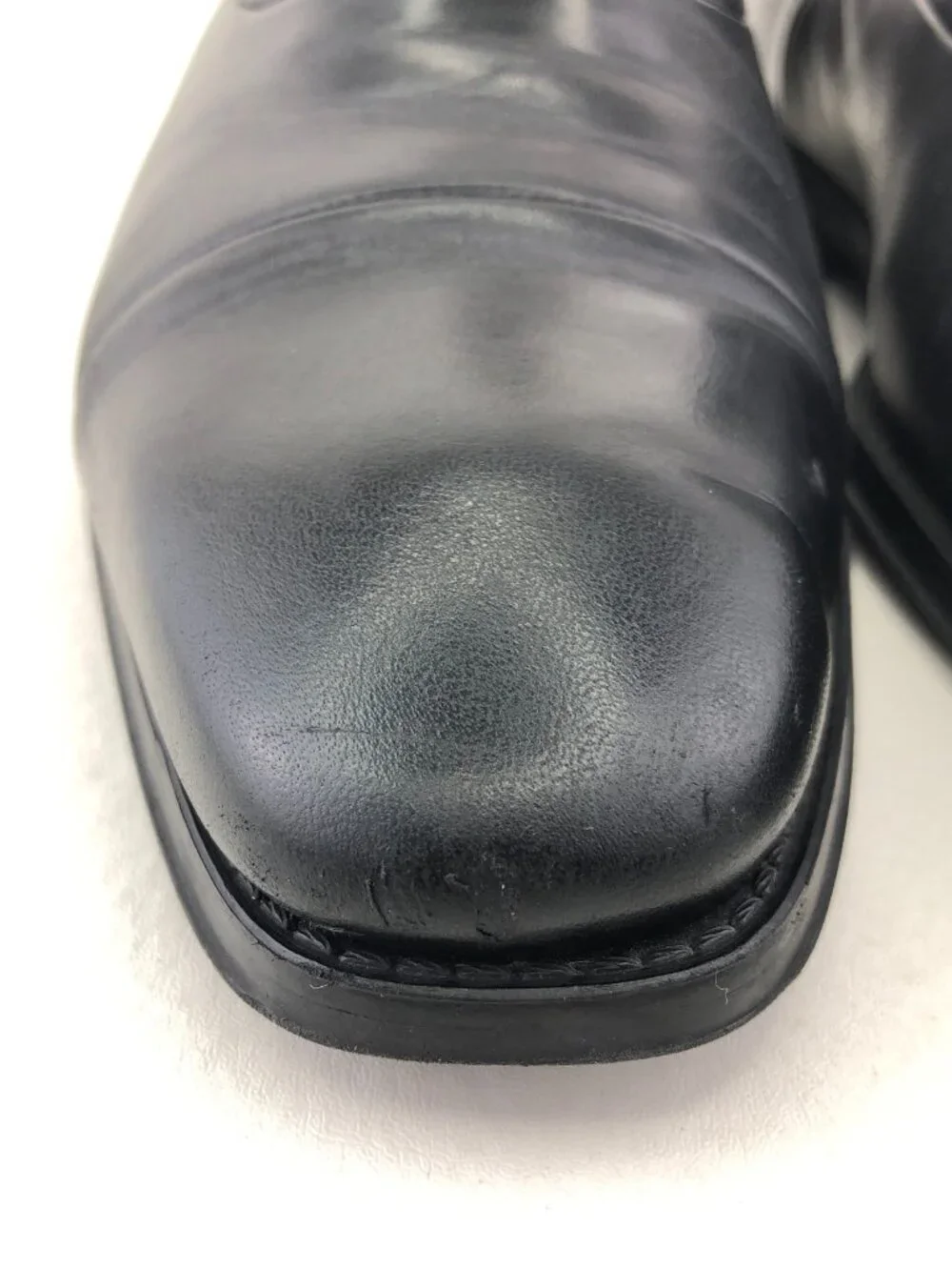 Magnanni Federico Black Leather Dress Oxford Shoes 9.5 D